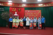 Bệnh viện Ung bướu tỉnh Thanh Hóa tổ chức Chương trình" Xuân ấm áp - Tết bình an" cùng Bệnh nhân đón tết Nhâm Dần 2022